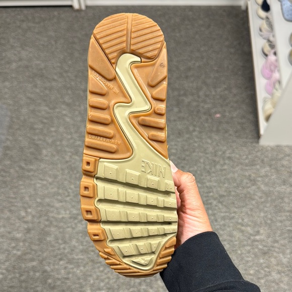 Nike Air Max Olive and Tan Sneakers - Picture 2 of 5